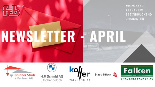 Fünfter FCB-Newsletter - April