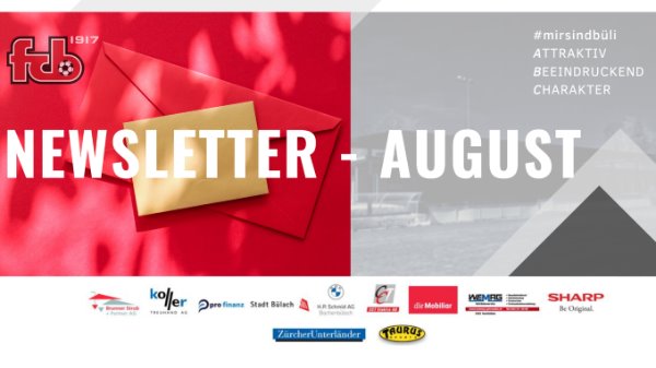 Achter FCB-Newsletter - August