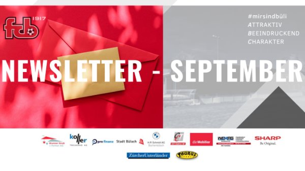 Neunter FCB-Newsletter - September