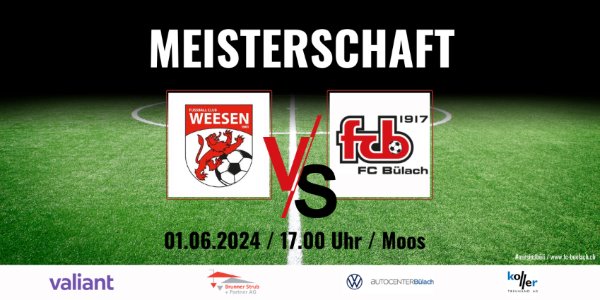 Herren 1: Vorbericht FC Weesen