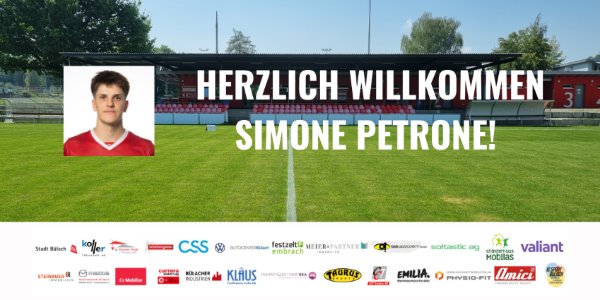 Herren 1: Simone Petrone neu beim FC Bülach