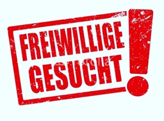 ❗️❗️❗️EILMELDUNG❗️❗️❗️ Wir suchen noch Helfer für unser Schüeli am Sonntag