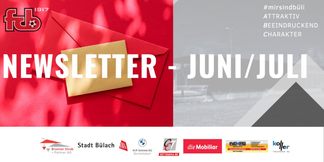 Siebter FCB-Newsletter - Juni/Juli