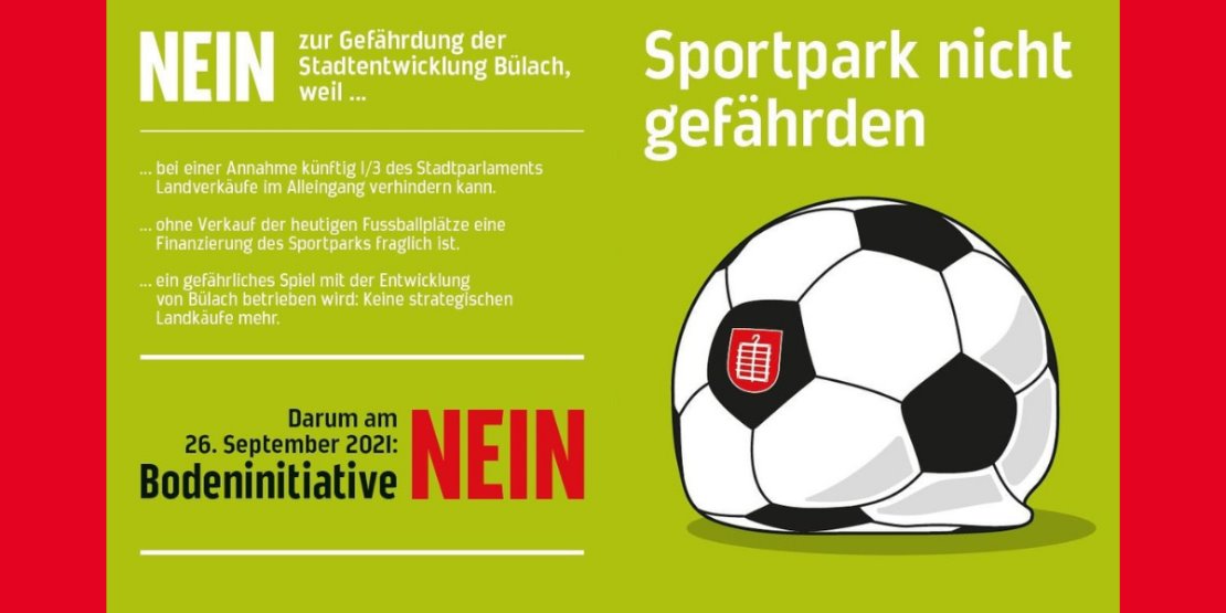 Abstimmung am Sonntag 26.9.2021 – Es geht auch um die Entwicklung unsere Sportinfrastruktur!