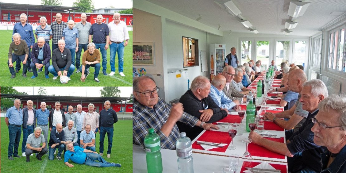 Oldi-Treff: FC Bülach und FC Töss gemeinsames Abendessen