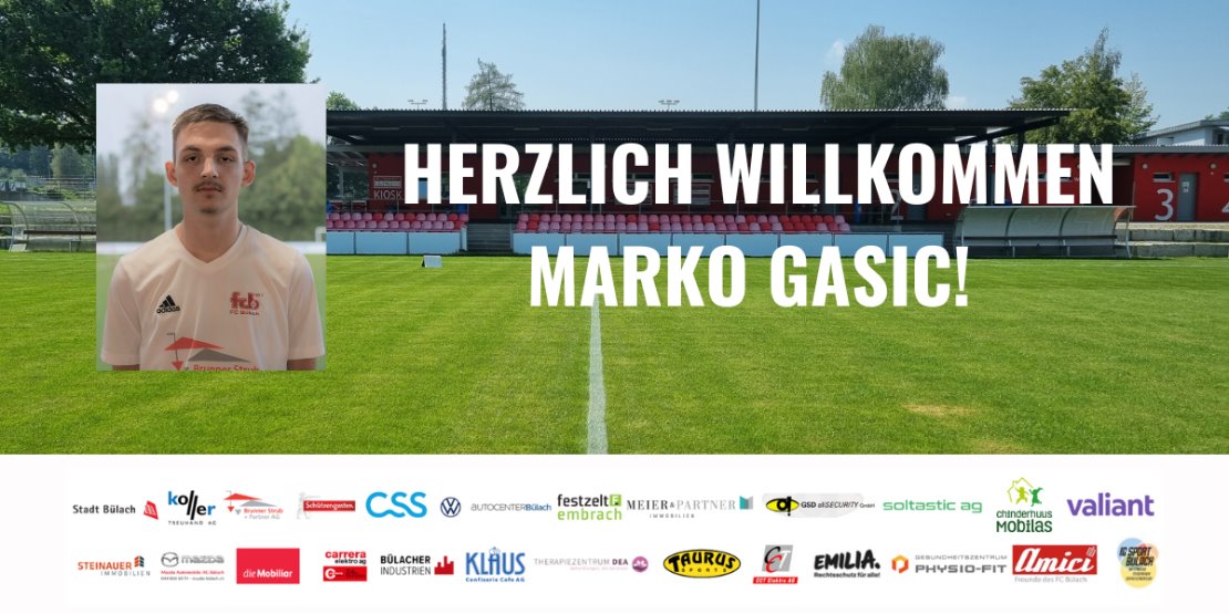 Herren 1: Marko Gasic kommt nach Hause 