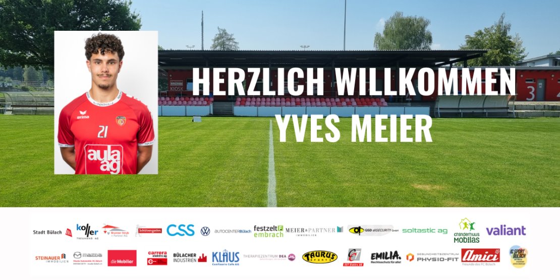 Herren 1: Yves Meier neu beim FC Bülach