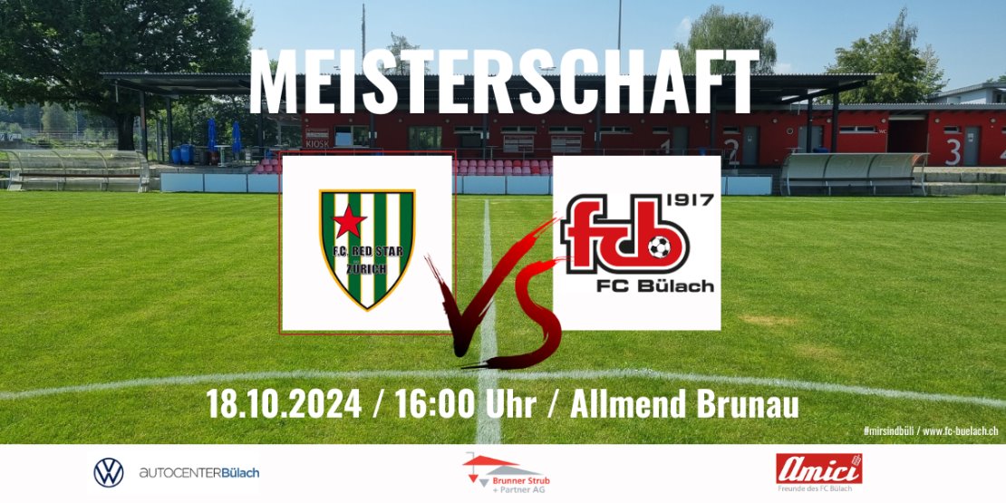 Herren 1: Vorbericht FC Red Star ZH