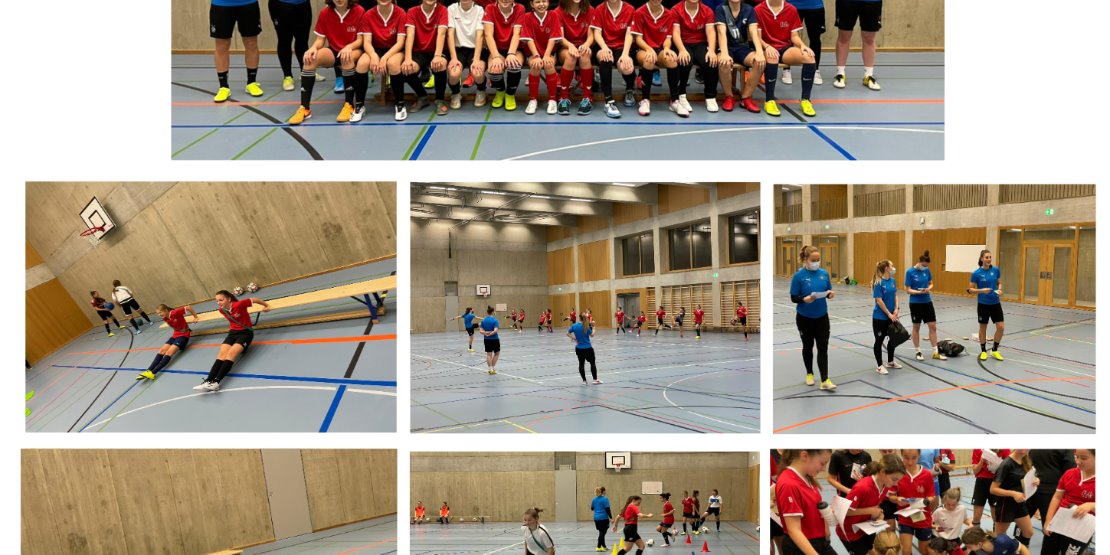 Juniorinnen B&C: Demotraining mit 4 GC-Spielerinnnen